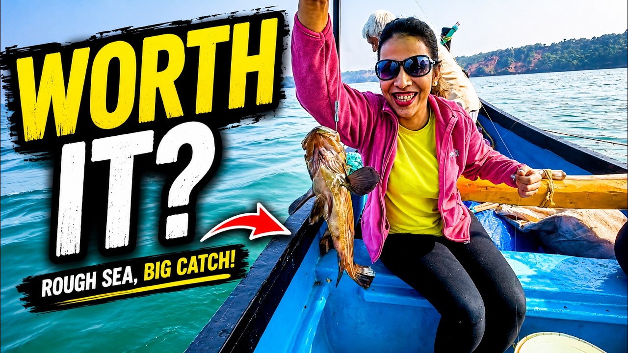 Глубоководная рыбалка в Гоа &mdash; стоило ли оно того? 🎣🌊