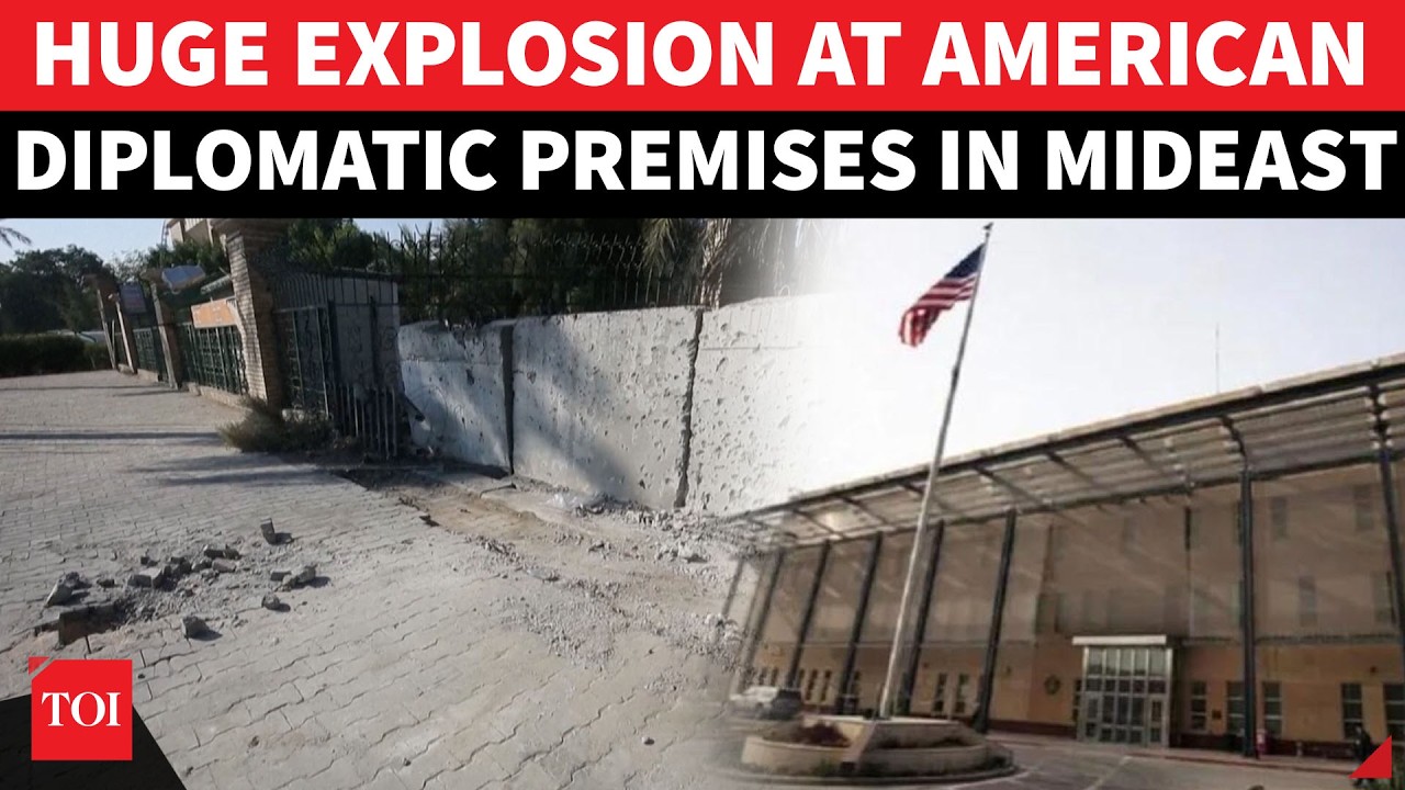 Explosion Rocks US Diplomatic Facility In Mideast As Iran Threatens American Bases Amid Nuke Faceoff