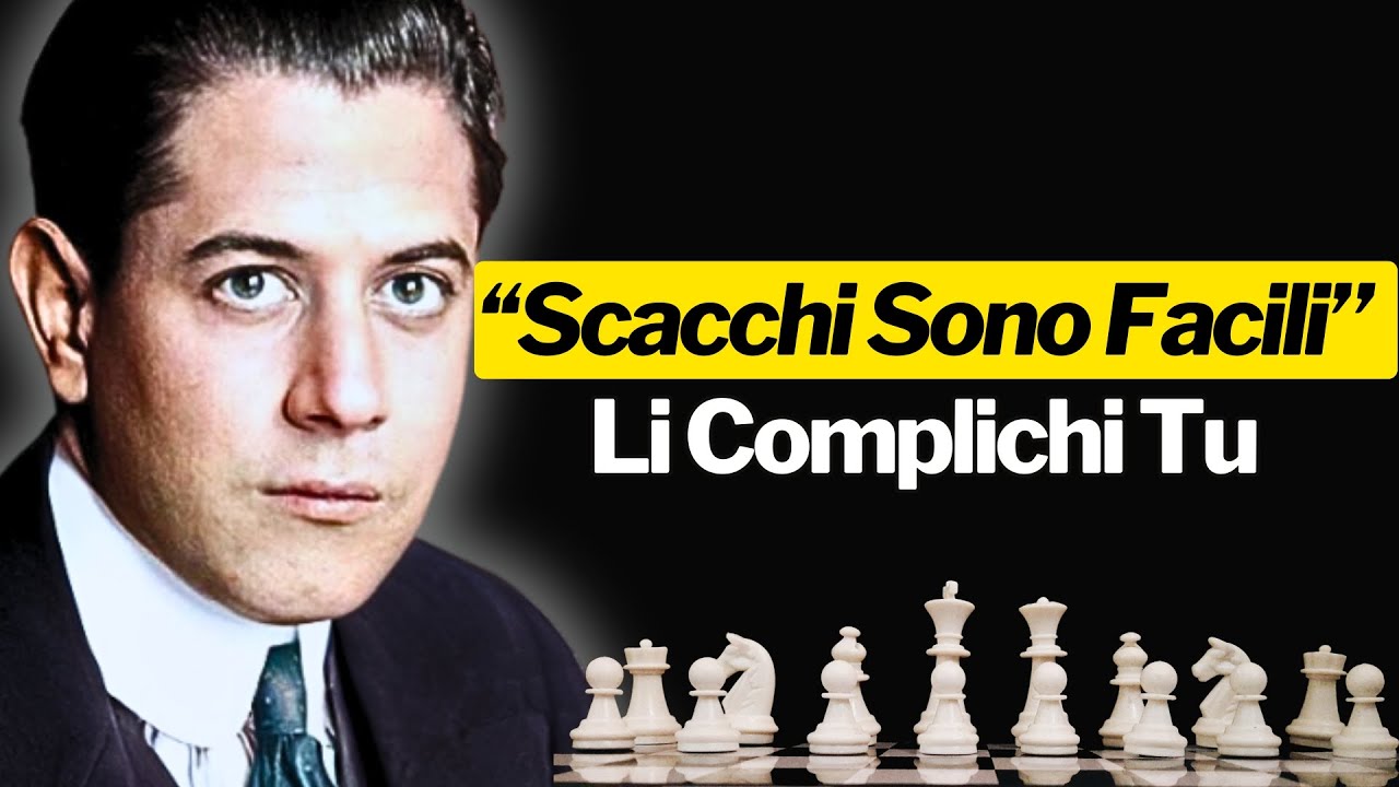 🔥5 REGOLE Posizionali di Capablanca 👉Per VINCERE Facilmente