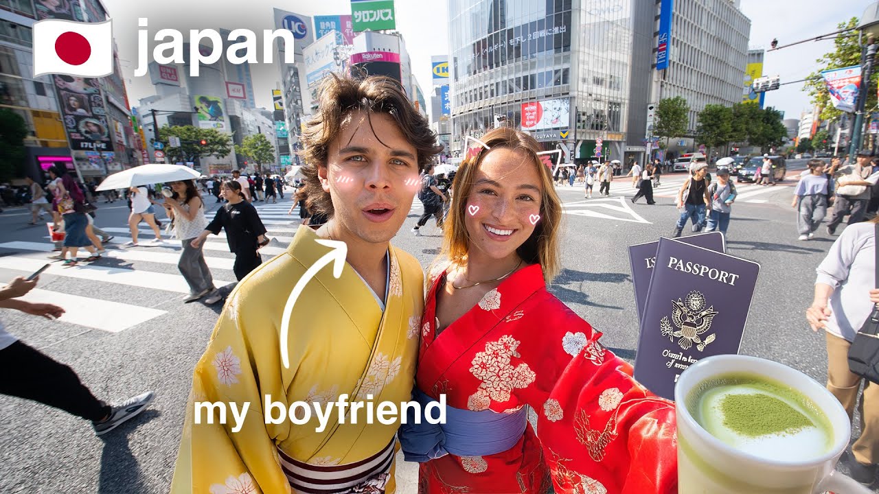TAKING MY BOYFRIEND TO JAPAN