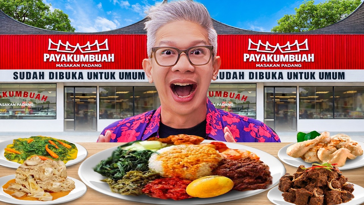 BUKA PUASA MAKAN NASI PADANG PAYAKUMBUAH!!