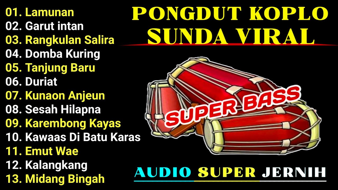 ⛔ PONGDUT SUNDA  DOMBA KURING FULL ALBUM || KOPLO SUNDA KENDANG BLEKUK TERBARU