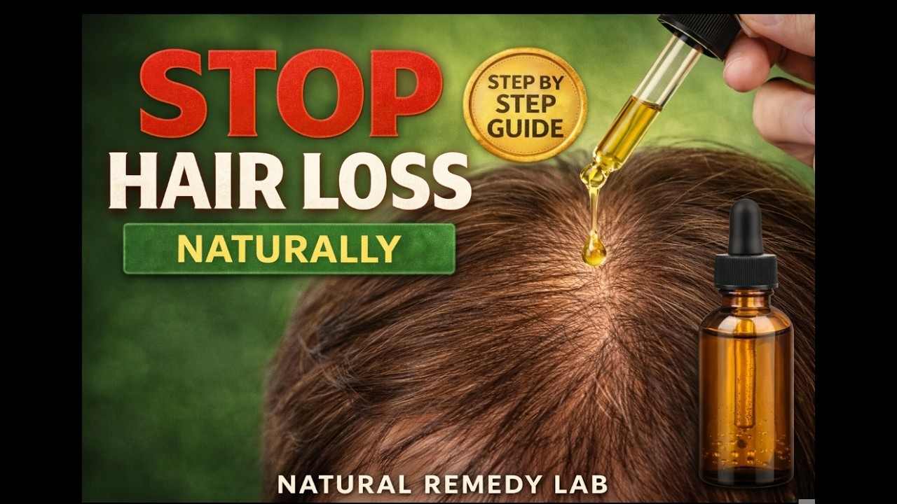 Natural Hair Growth Oil – Stop Hair Loss & Strengthen Roots | Herbal Scalp Treatment
