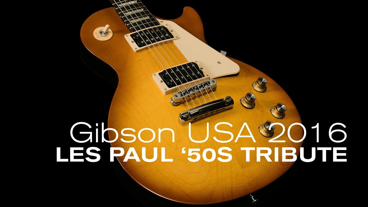 Gibson 2016 Les Paul '50s Tribute Overview  •  Wildwood Guitars