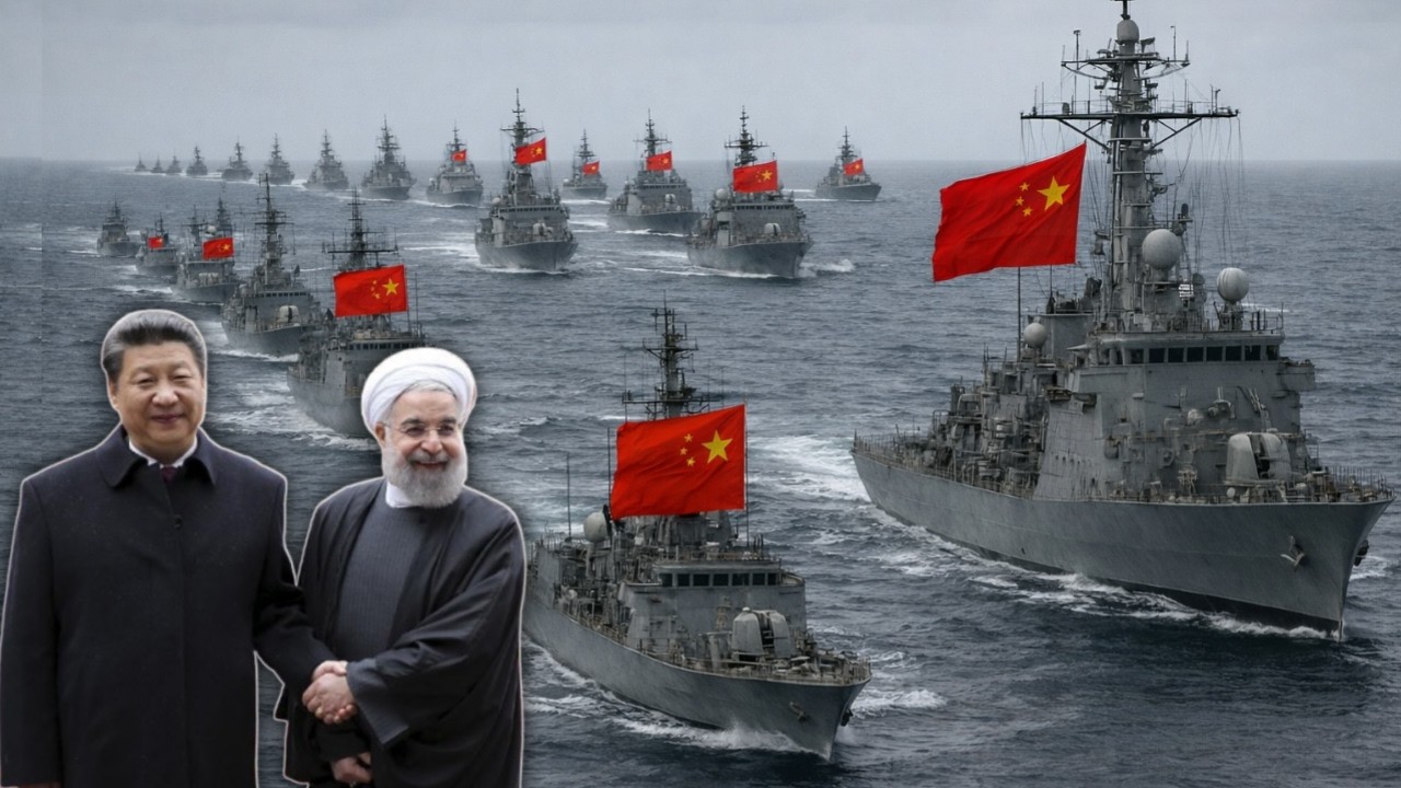 🔴 TERJADI MALAM INI ~ China Bantu Iran tenggelamkan Armada besar Amerika dengan senjata canggih