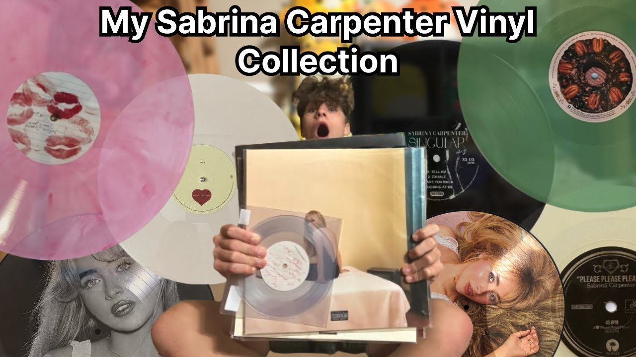 My Sabrina Carpenter Vinyl Collection 