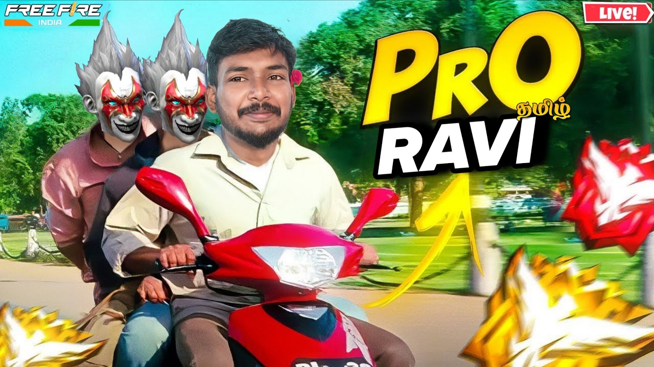 தமிழ் - 🔥 ONLY PRO GAMEPLAY GRANDMASTER PUSH {DAY - 1}🔥||Garena-FreeFire Max Live #matturavi