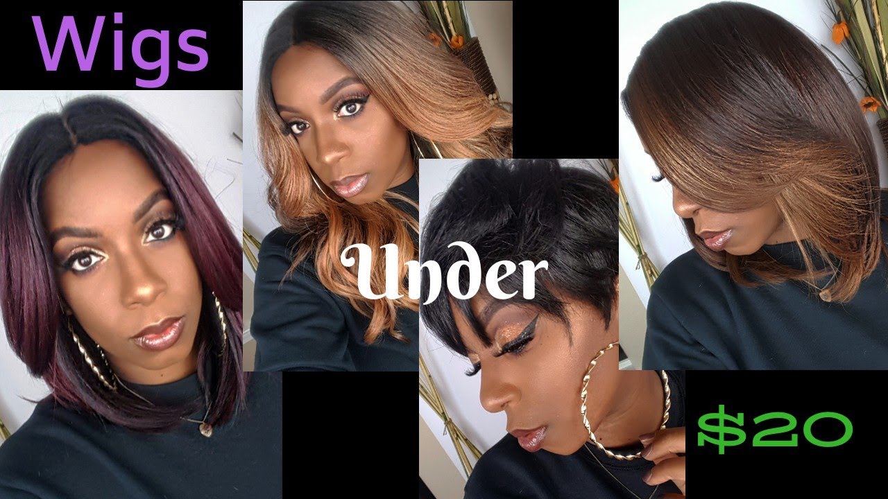 WIGGY WEDNESDAY | Under $20 Fall/Winter Wig Lookbook ft. Hairsisters | KIE RASHON