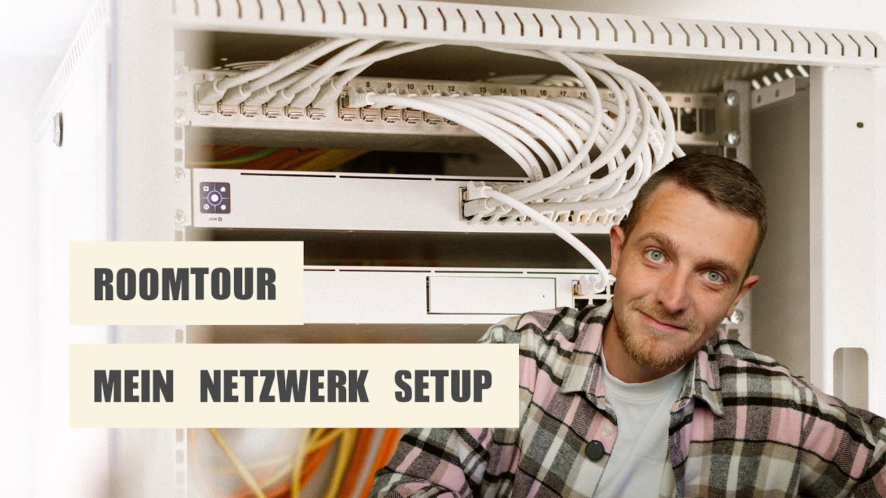 Roomtour: So habe ich mein Netzwerk aufgebaut | Netzwerk Setup mit Unifi | Mein Smart Home