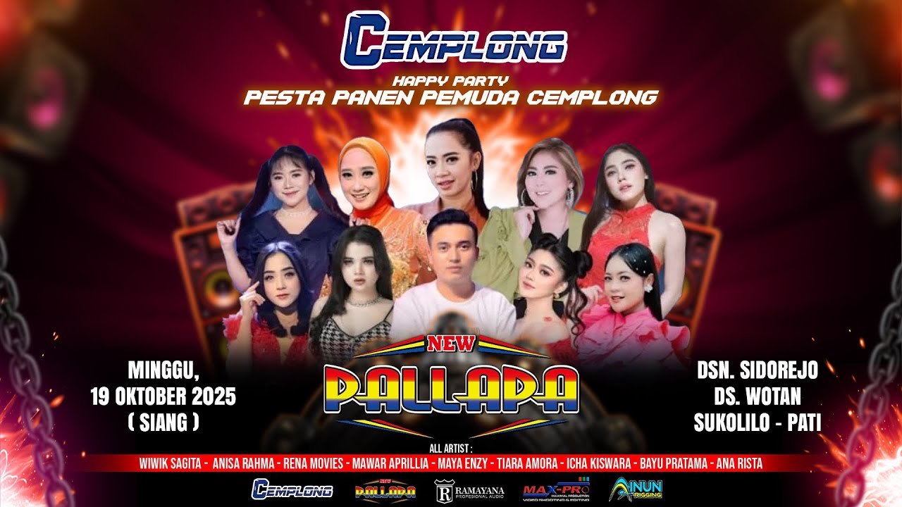 LIVE NEW PALLAPA HAPPY PARTY CEMPLONG 2025