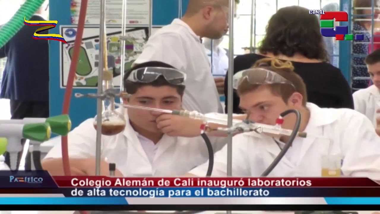 Colegio Alemán dona laboratorio a fundación caleña