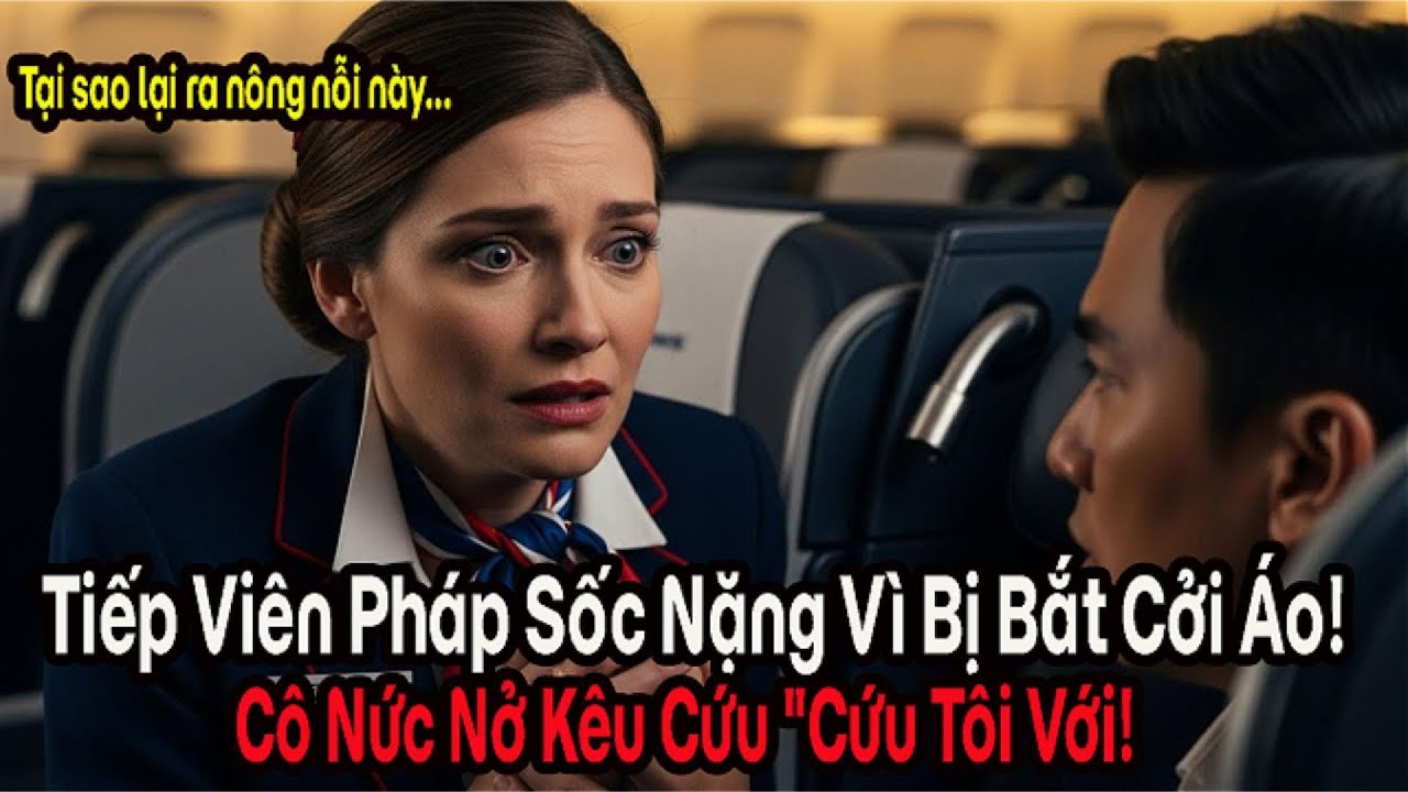 Hành Động Của Người Đàn Ông Việt Khiến Nữ Tiếp Viên Hàng Không Pháp Sững Sờ