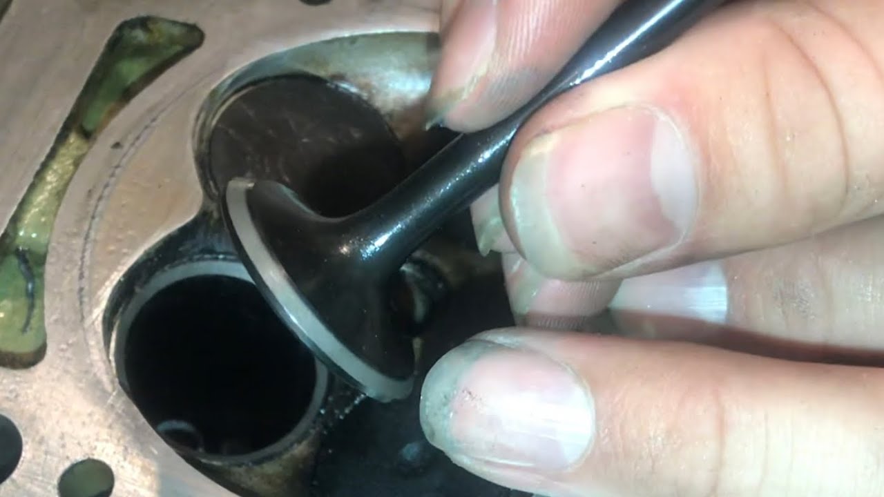 Притирка клапанов и ИСПЫТАНИЕ с водой для ПРОВЕРКИ герметичности 1.8t Audi