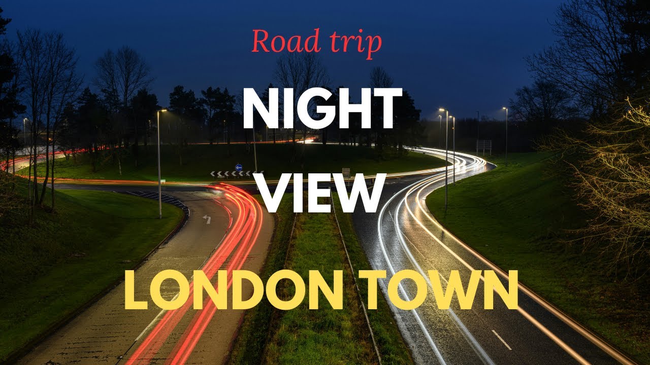 #nightview #road #town #northampton 