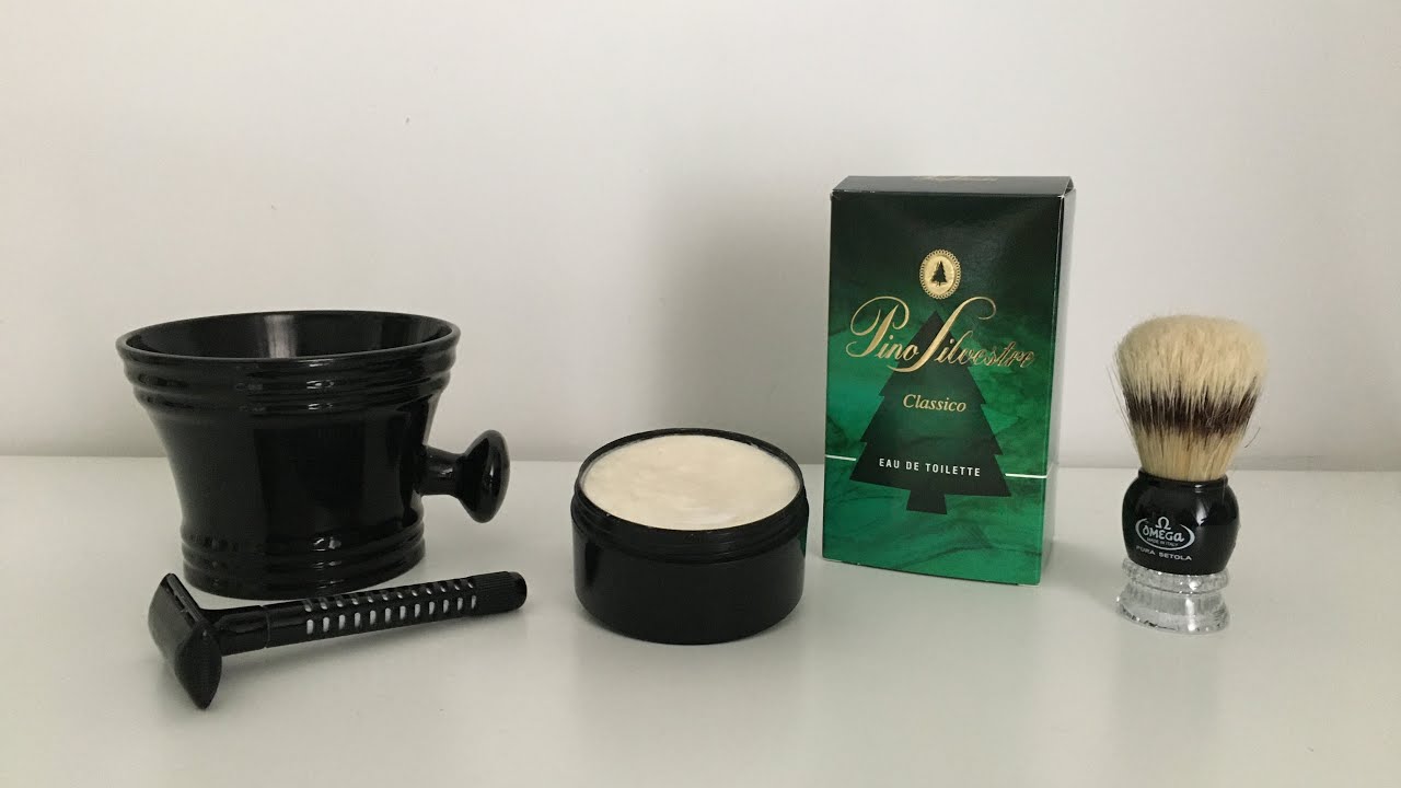Sapone da barba artigianale al burro di karite e camomilla per pelli delicate