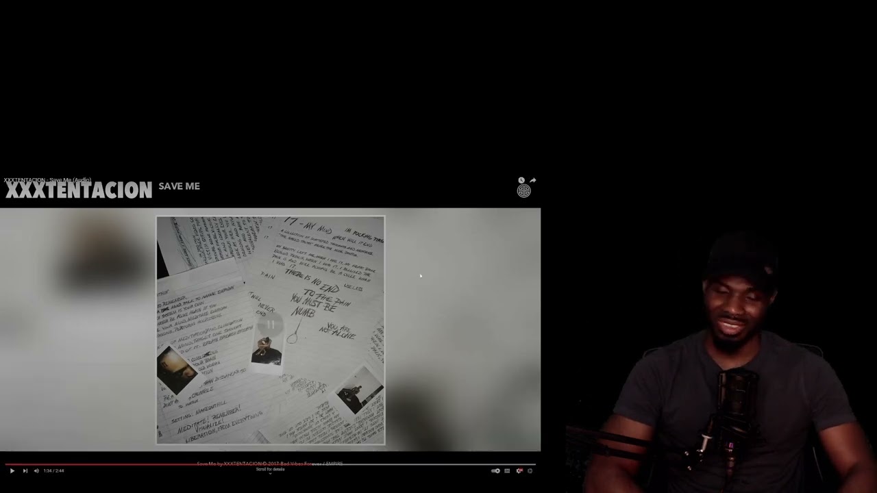 Reacting To #xxxtentacion - Save  Me (The Voice Uk Finalist)