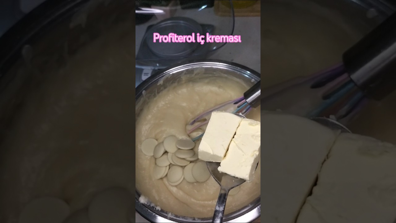 Profiterol iç krema 