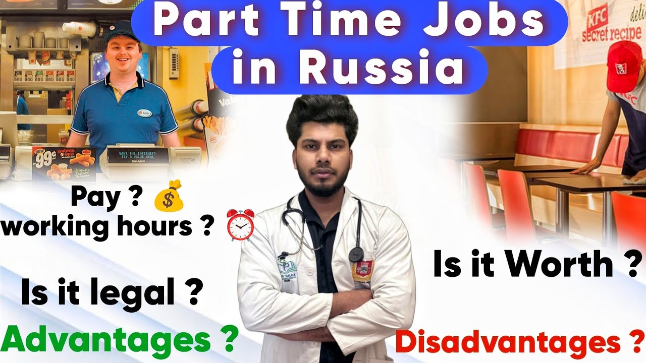 Part time job as a student in Russia..Is it really worth ? #doctor #neet #abroad #motivation #mbbs