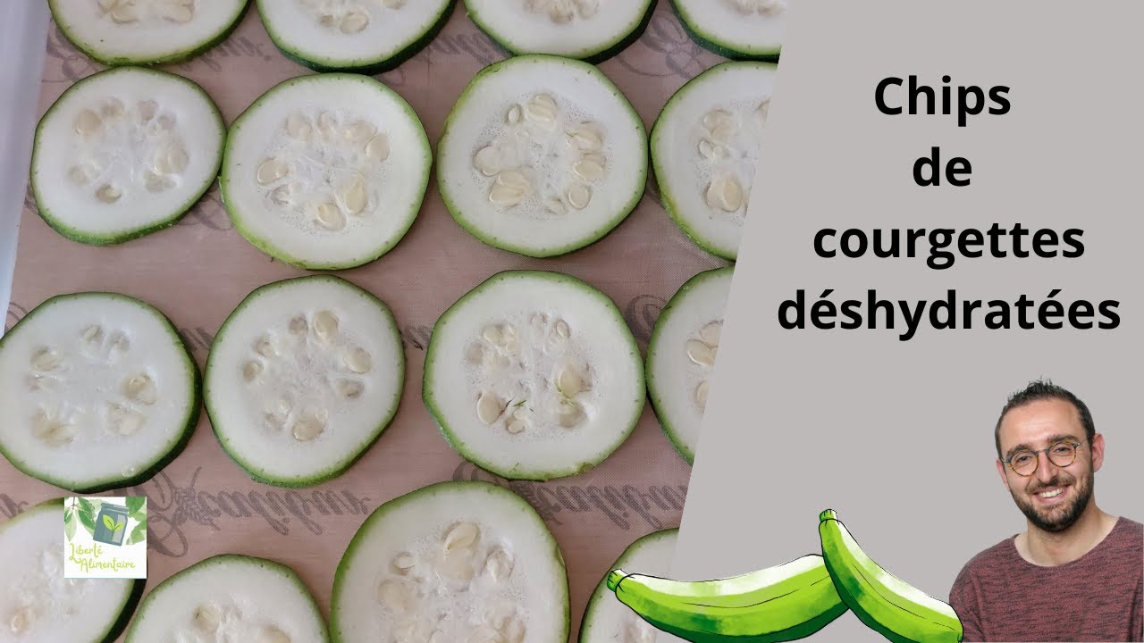 Comment faite des chips de courgettes ?