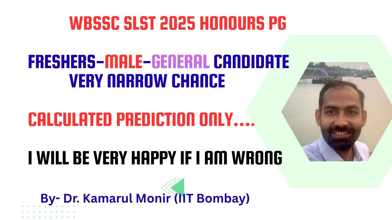 WBSSC 2025, SLST 2, CHEMISTRY (H) PG