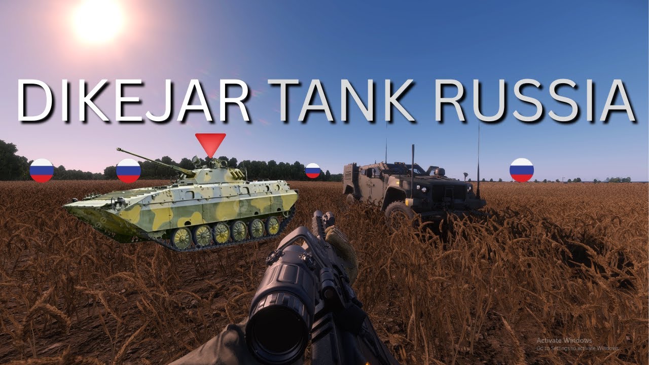 BE A RAGE RUSSIAN UKRAINE FRONTLINE IN A REALISTIC WAR GAME | Arma Reforger