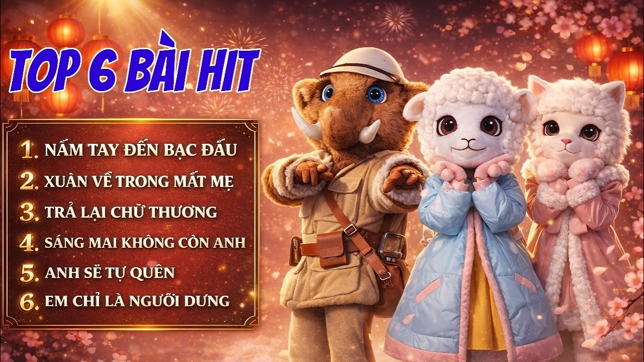 TOP 6 Bài HIT Ca Sĩ Giấu Mặt - Tự Anh Rời Đi | Tổng Hợp Nhạc Ca Sĩ Mặt Nạ 2026 Hot Tiktok