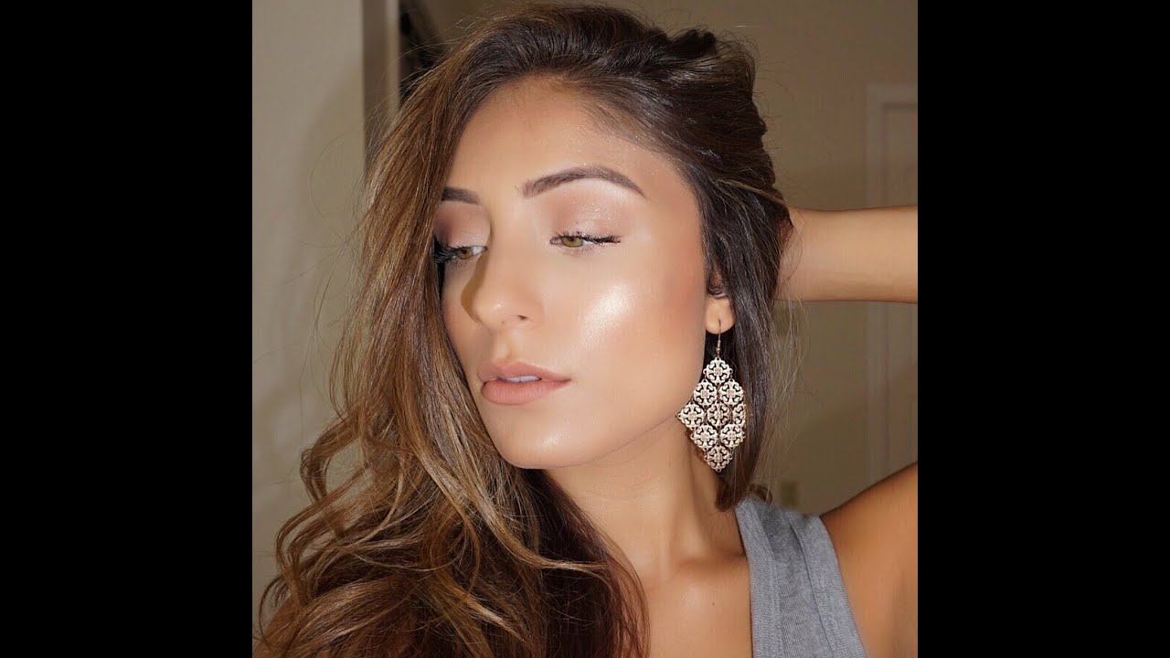 Jennifer Lopez Glowing Makeup Tutorial