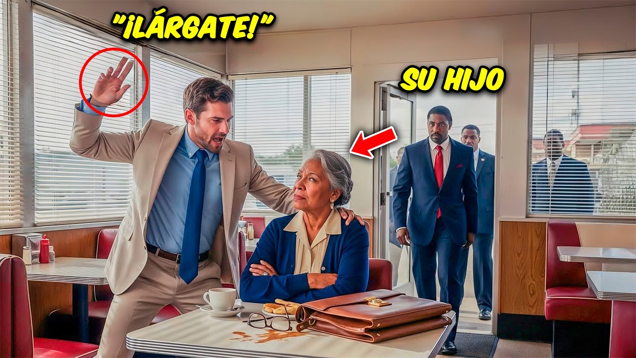 Un Matón Abofeteó a una Anciana Negra en un Diner, ¡Sin Saber que su Hijo Era el Jefe de la Mafia!