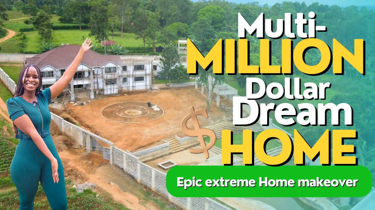 Inside the Most LUXURIOUS MASSIVE Modern Mega MANSION Transformation In Kenya | Real Estate