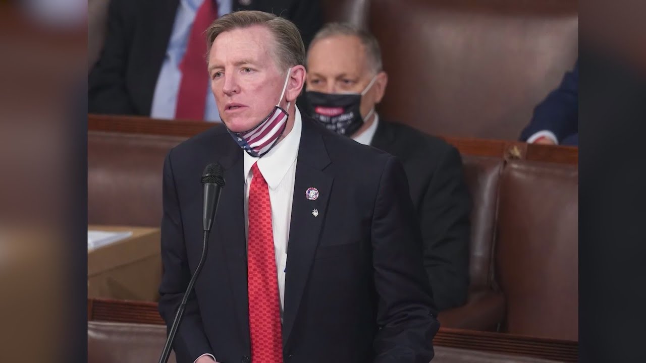 Rep. Gosar posts anime video showing him striking Biden, Ocasio-Cortez