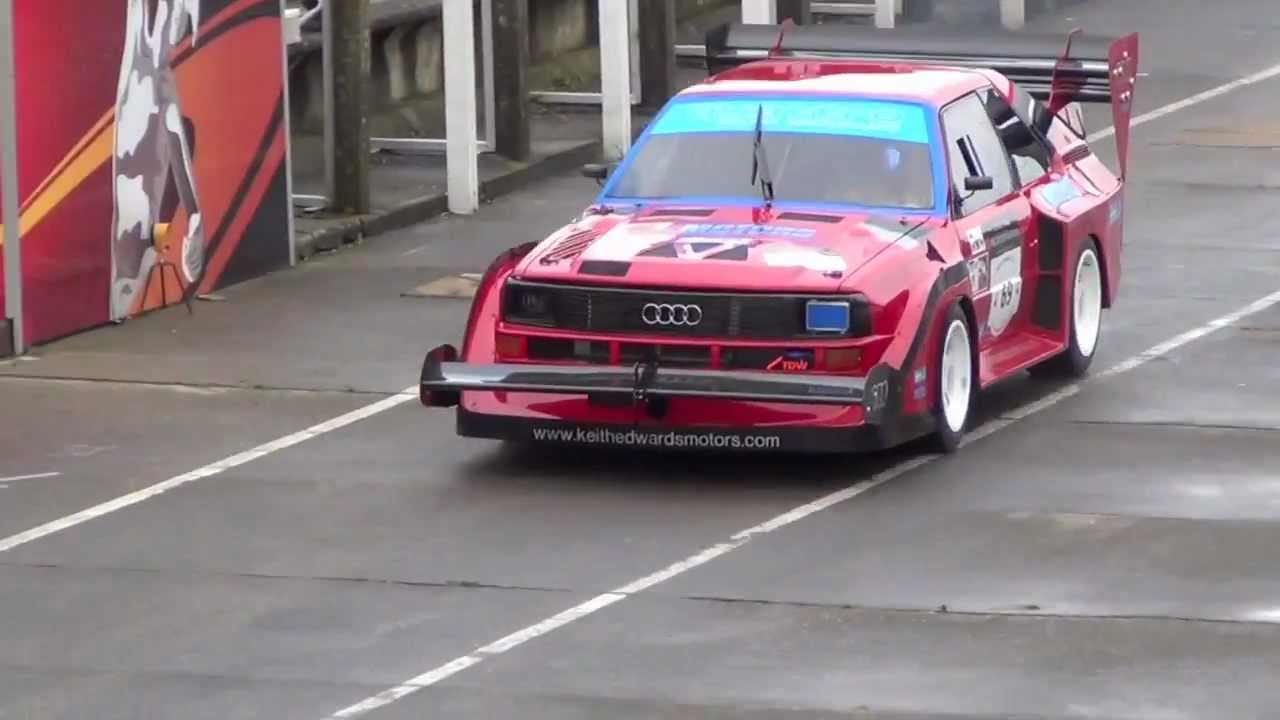 850bhp Audi Quattro Sport 'Pikes Peak' with KEM Racing on the Isle of Man