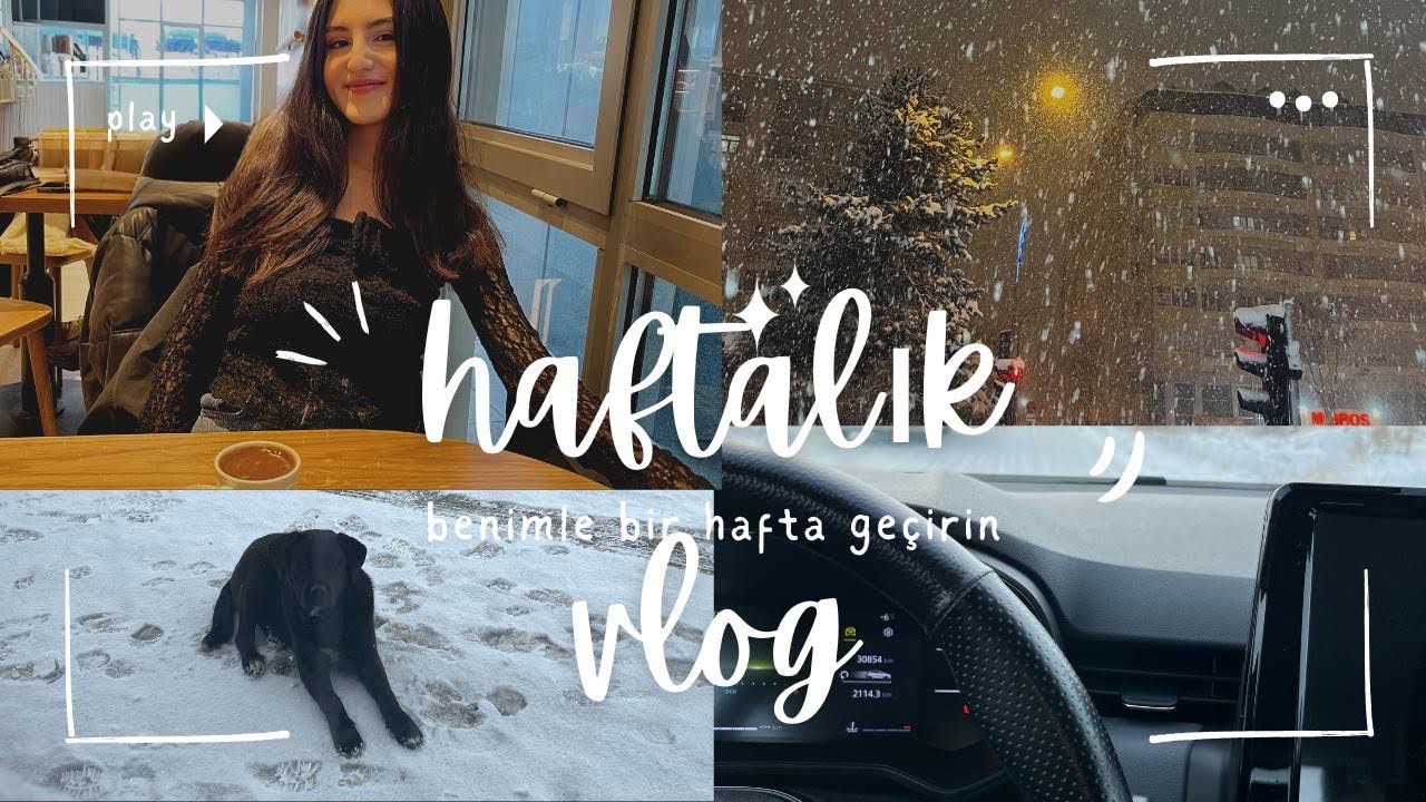 VLOG|Benimle Bir Hafta (yks çalışmaları,ehliyet direksiyon sınavım 😶…)
