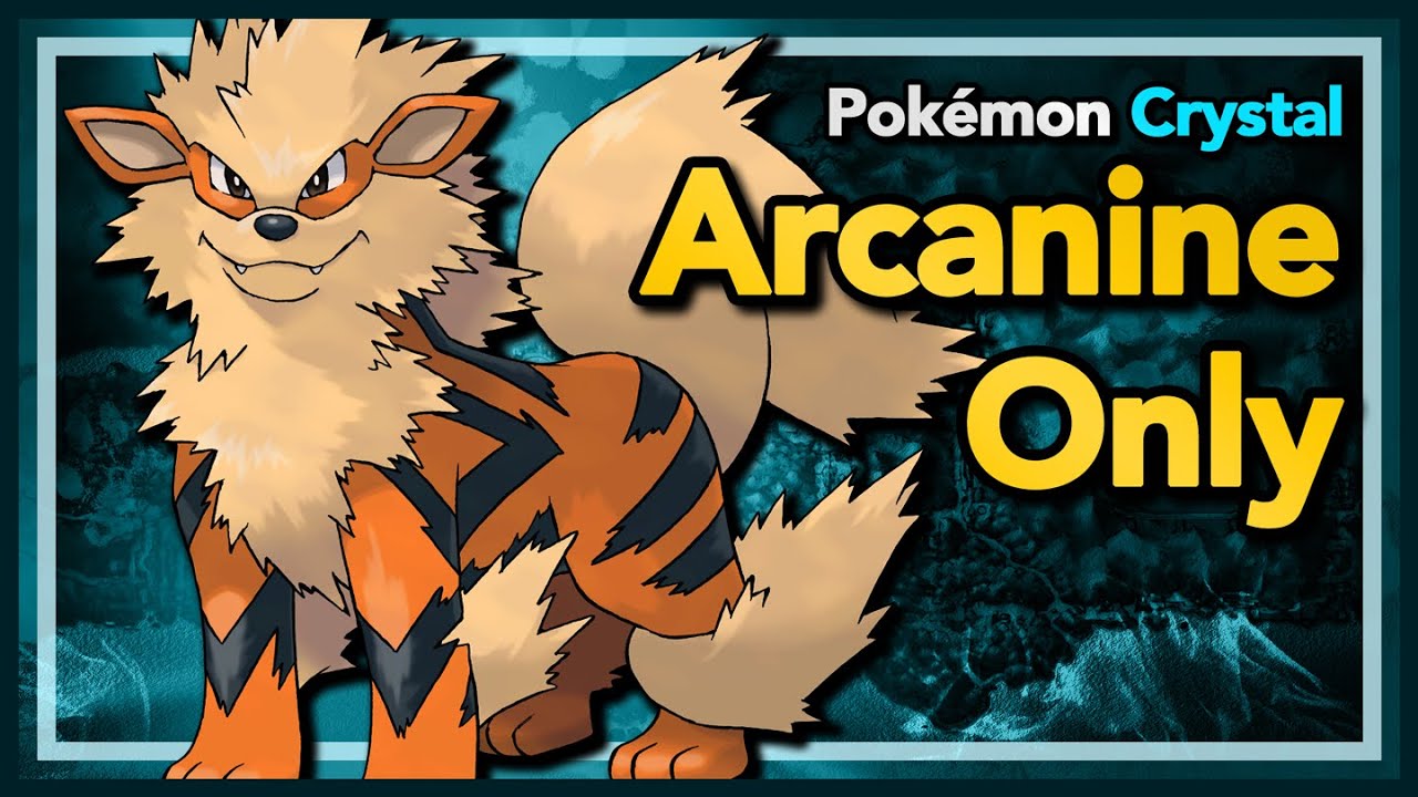 Как быстро я смогу победить Pokémon Crystal, используя только Arcanine? - Pokémon Crystal Solo Ch...