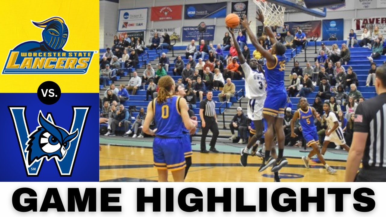 Westfield State Men's Basketball vs. Worcester State - HIGHLIGHTS - 2/3/24
