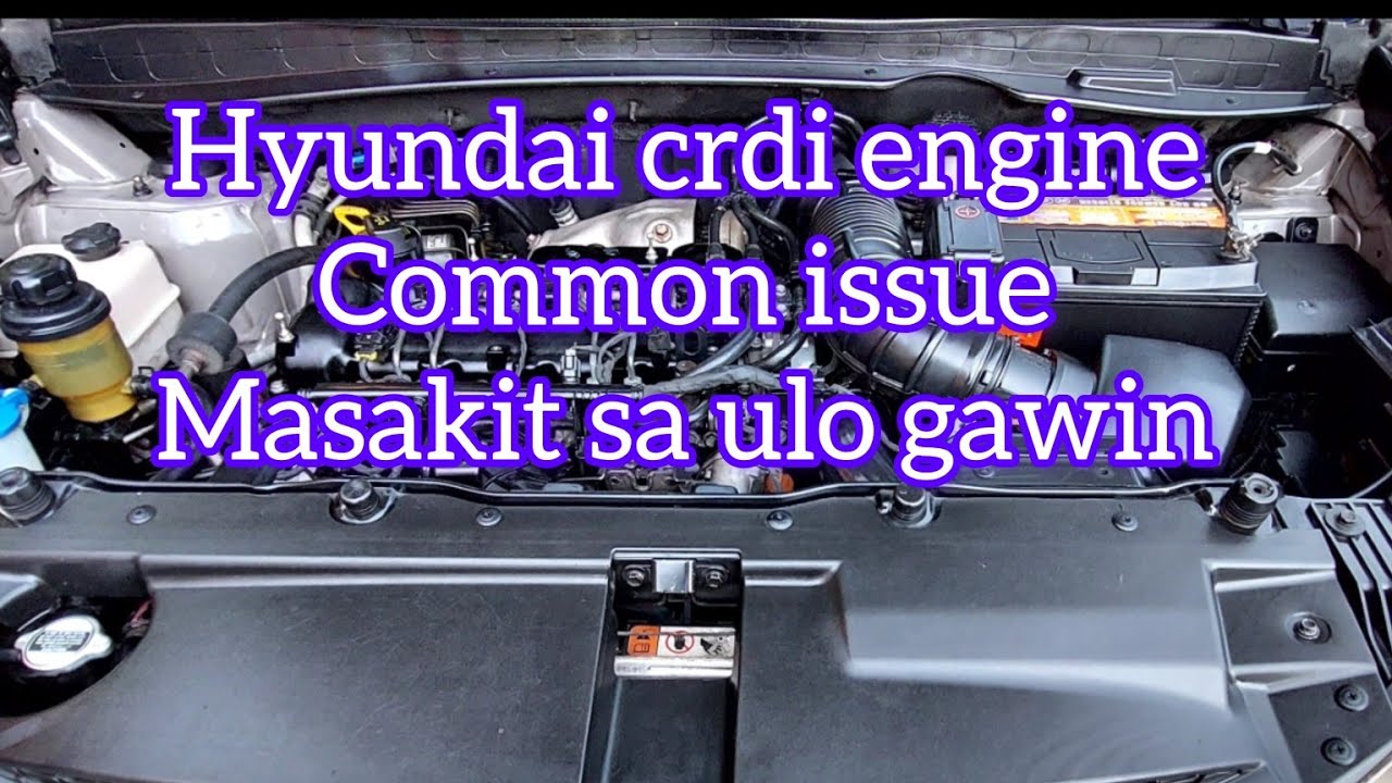 Hyundai Accent Crdi Engine Cranking No Start Problem Part 1 | Troops Garage