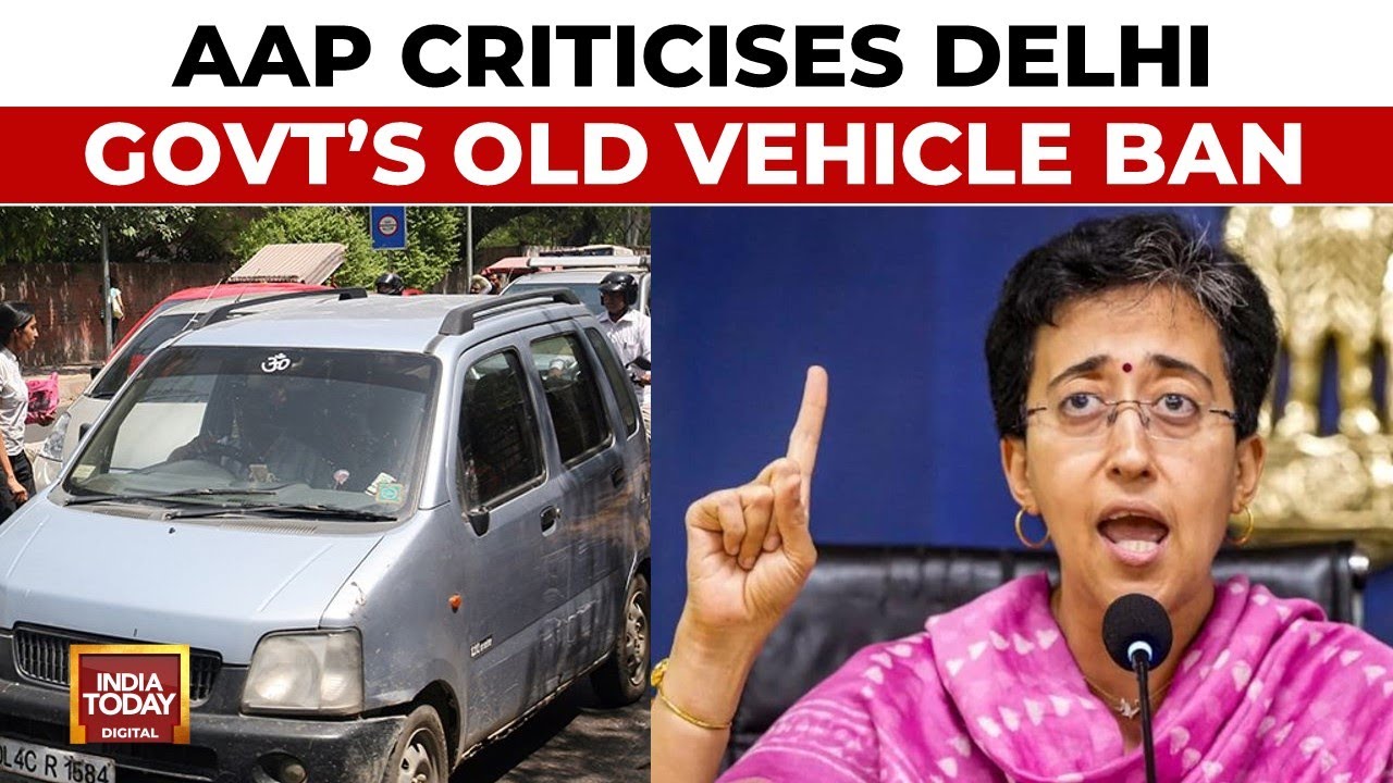 Delhi's Crackdown on Old Vehicles Sparks Political Row Over Pollution Control Measures | India Today