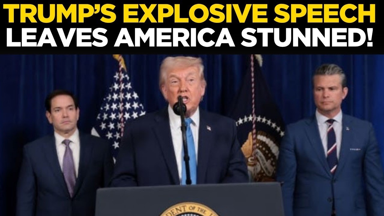 US Breaking NEWS LIVE: Trump Drops MASSIVE Bombshell, Gets Furious | Fiery Speech Shocks Nation