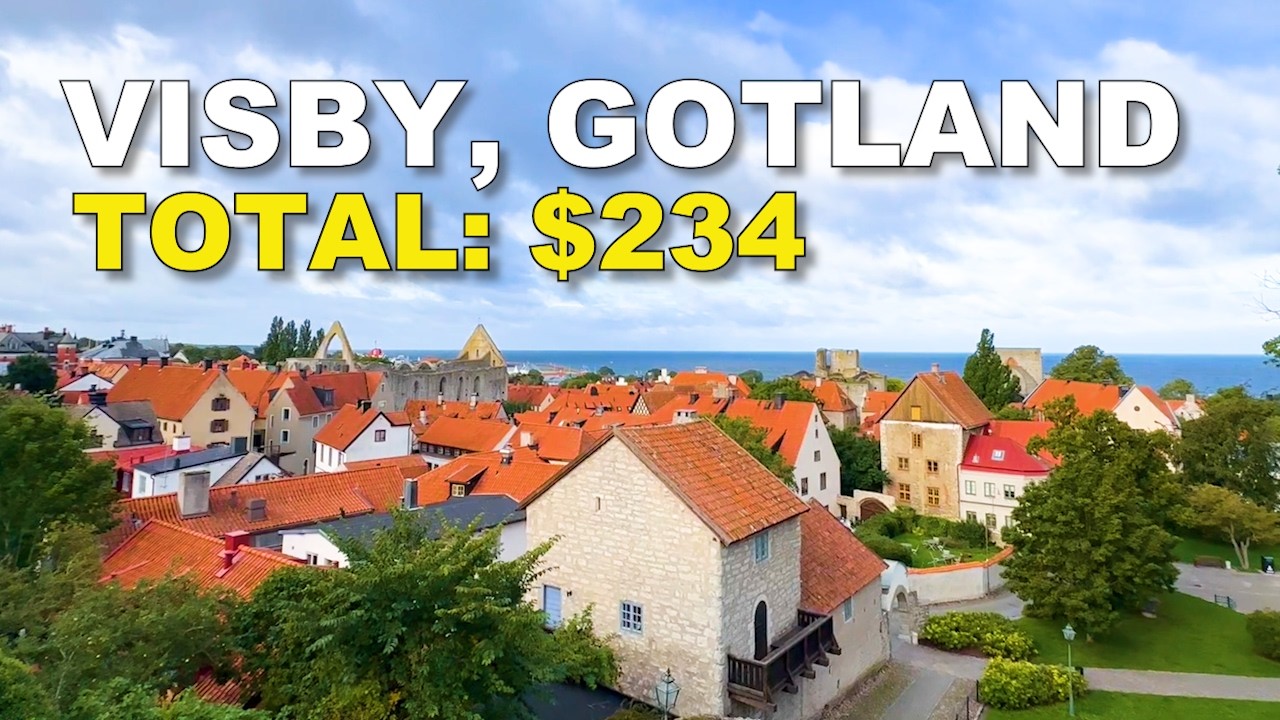 Visby Walking Tour | Medieval Old Town, Gotland | Sweden | Total: $234
