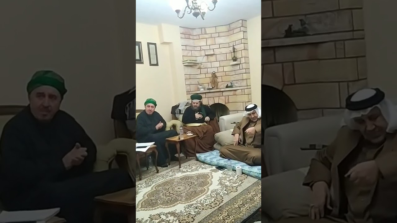 المداح صباح الجنابي بحضور السيد علي السبسبي وسيد حسين بدراني آل المكحل وسيدي وتاج راسي ابو العمرين