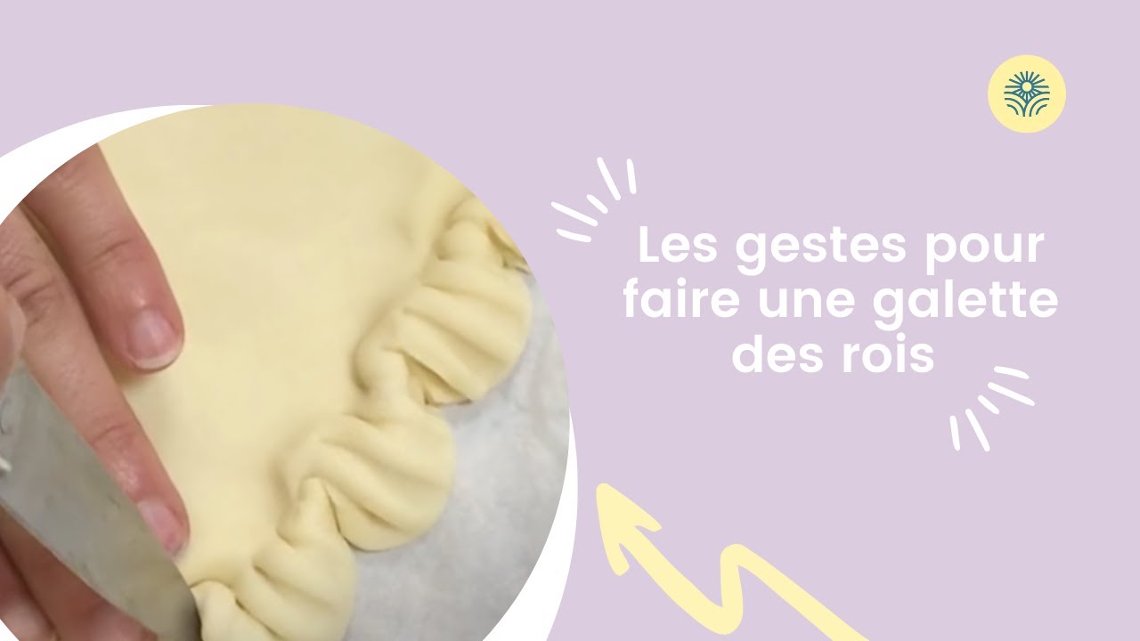 Les Gestes pour faire une galette des rois