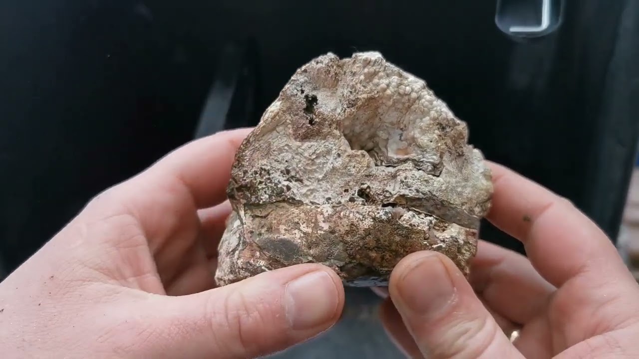 Steine mit möglichem Achat Erfolg aus dem Raum Idar-Oberstein. Teil 2