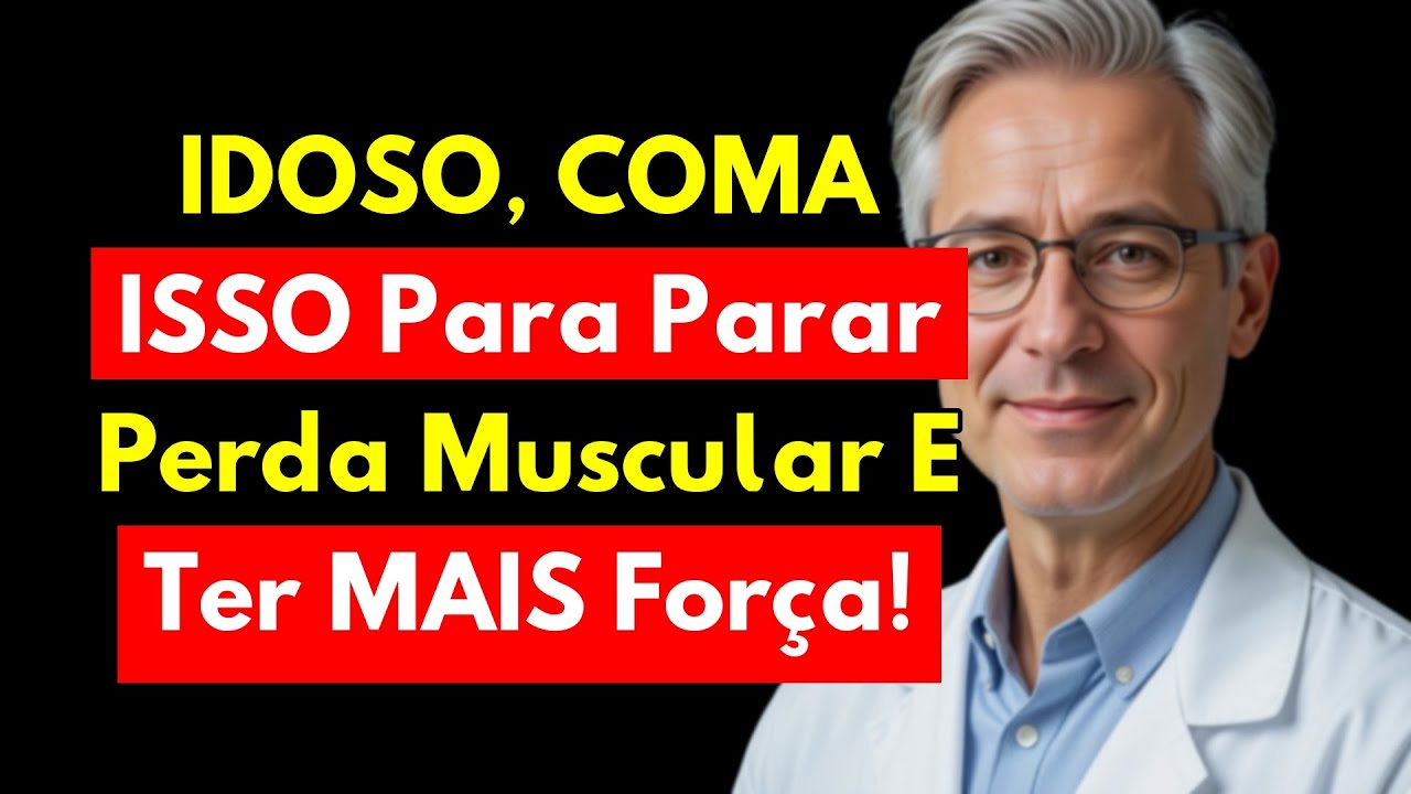 Idosos: O Segredo Revelado! Coma ISSO para Parar Perda Muscular e Ter Mais For&ccedil;a!