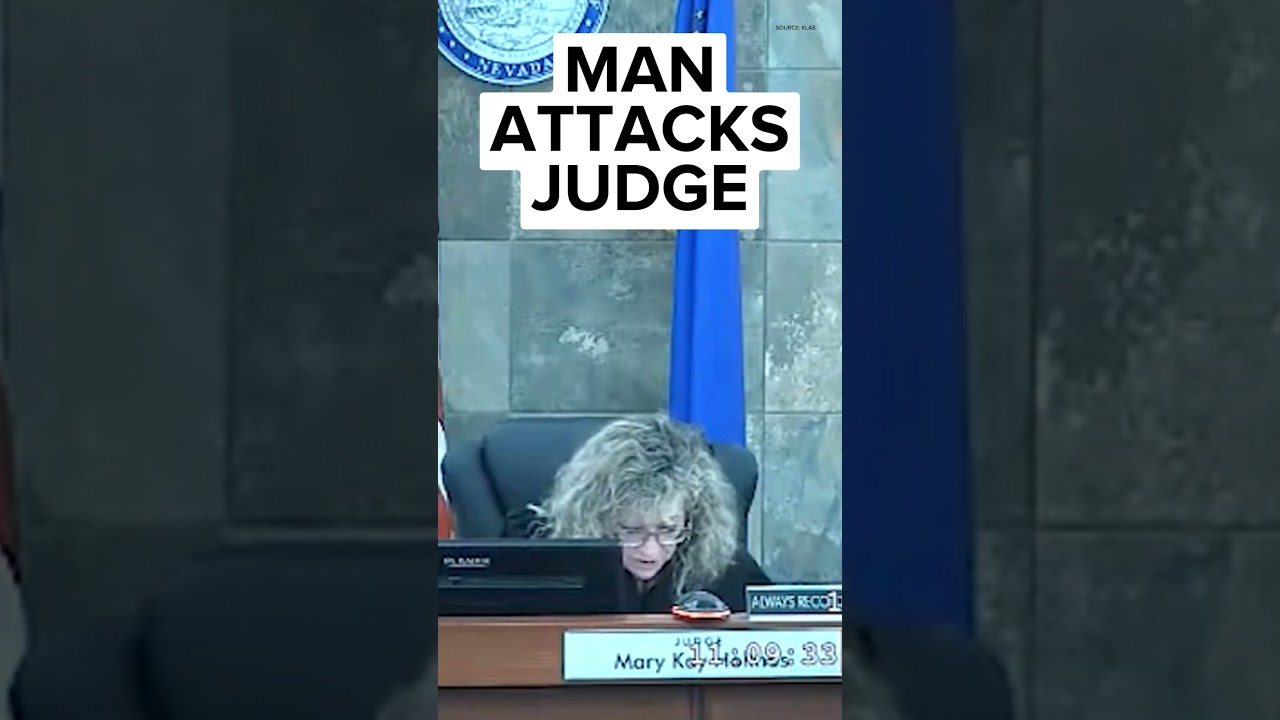 Las Vegas judge attacked in courtroom