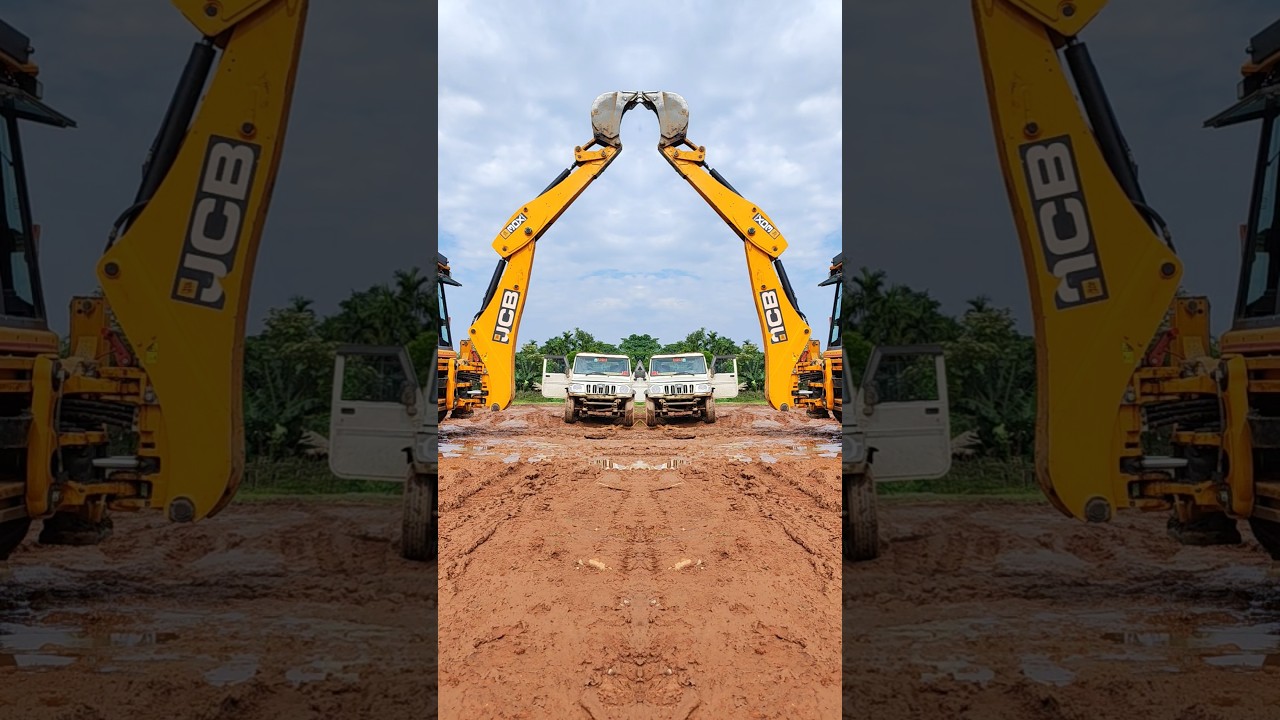 SUPER SHORT 🧐😛🧐#jcb #tractor #truck #cartoon #cute #case