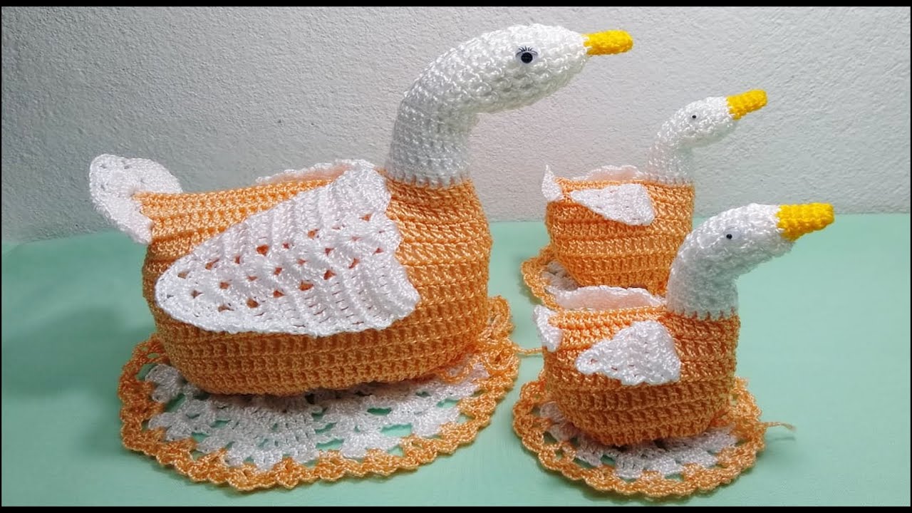 MAMÃE PATA EM CROCHÊ - VEJA PASSO A PASSO!!! PATO DE GANCHILLO | CROCHET DUCK