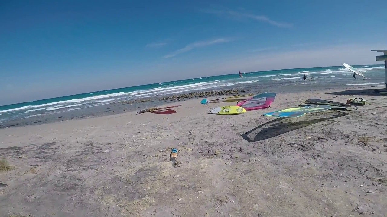 Toccata e fuga a Frassanito Windsurfing with Gopro