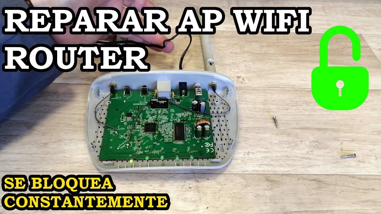 Reparar Punto de Acceso Wifi o Router Que se Bloquea Frecuentemente. 145