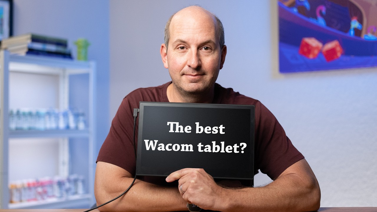 Wacom Movink Drawing Tablet Review and Comparison vs. Cintiq 16