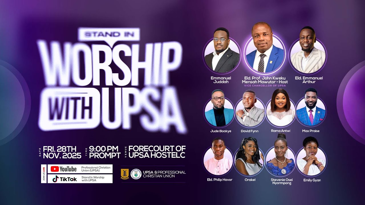 STAND IN WORSHIP WITH UPSA - NOVEMBER EDITION