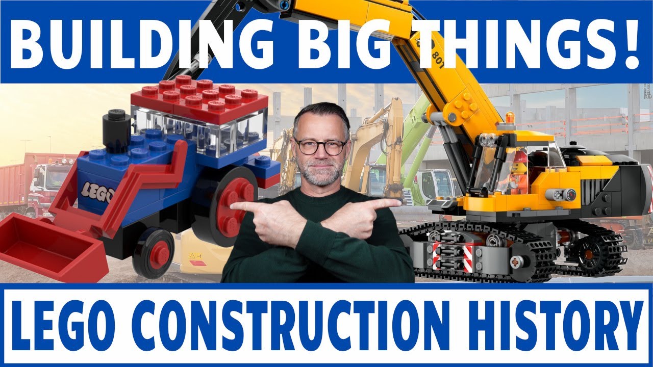 Как сделать строительные машины LEGO снова крутыми!